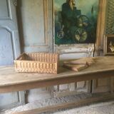 Wicker baker's basket