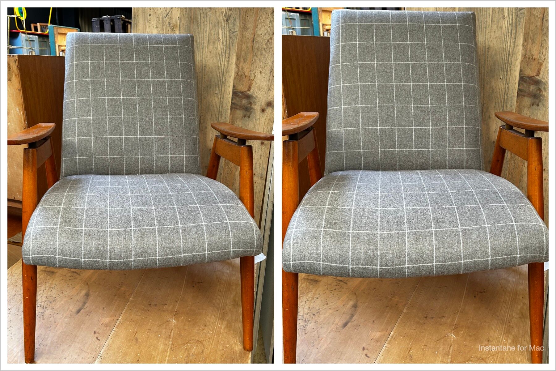 Pair of Czech armchair