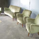 Canapé sofa design organique ARC Rein  années 50-60