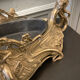 Large planter in gilded bronze Art nouvelles