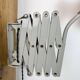Grey Industrial Cast Iron Wall Light from Elektrosvit, 1960s