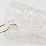 Ancien seau à glace en verre