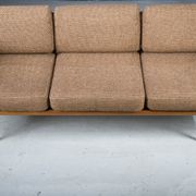 Danish Teak Fd 417 3 Seats Sofa Model Minerva by Peter Hvidt and Orla Molgaard-Nielsen for France &