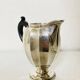 Art Deco milk jug CHRISTOFLE early 20th century in silver-plated metal with hallmark