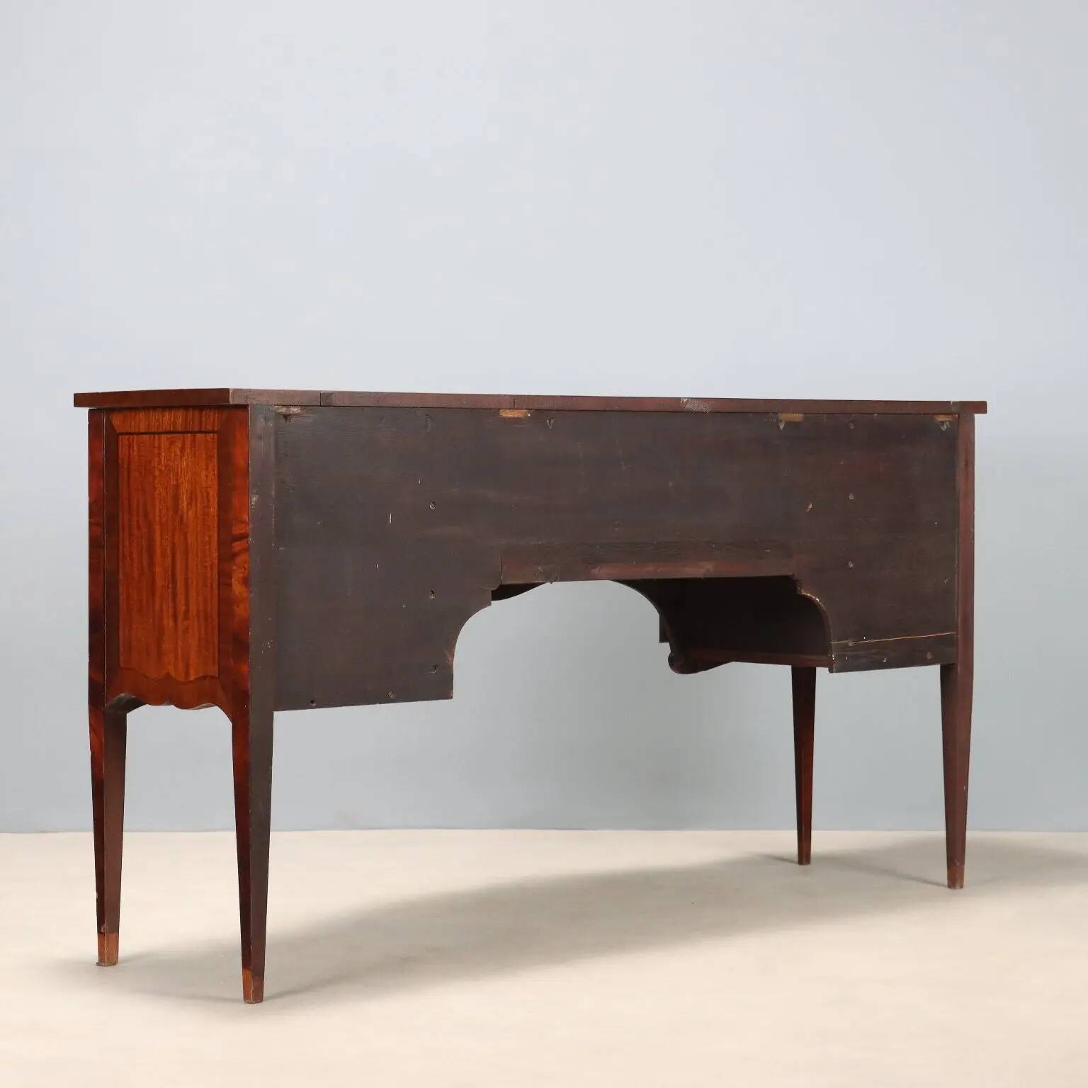 Antique mahogany sideboard with drawers, Italy, late 19th century.