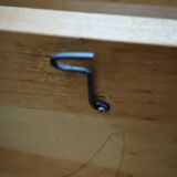 Parisian wooden wardrobe in country style