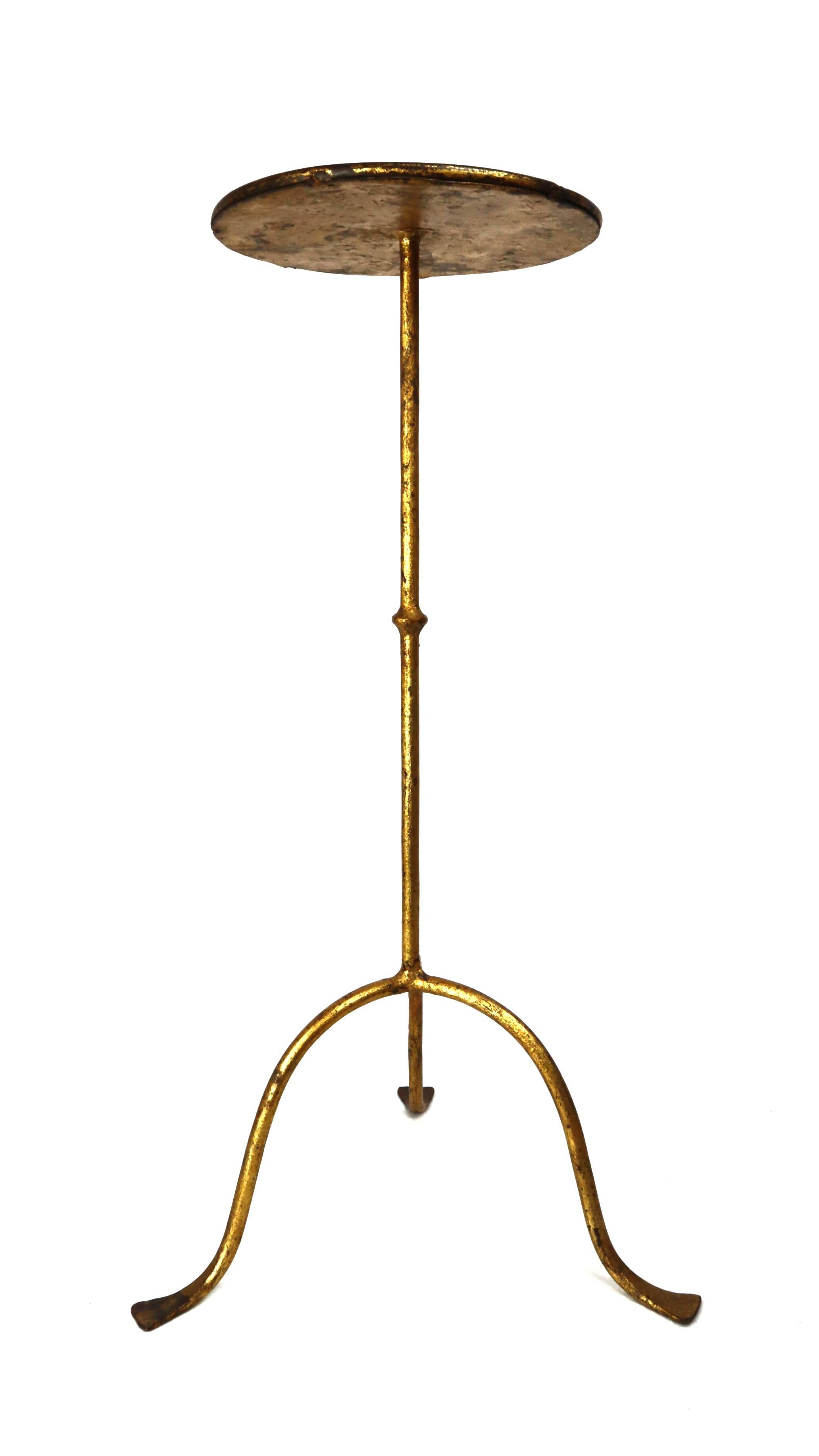 Golden metal Martini table 1950