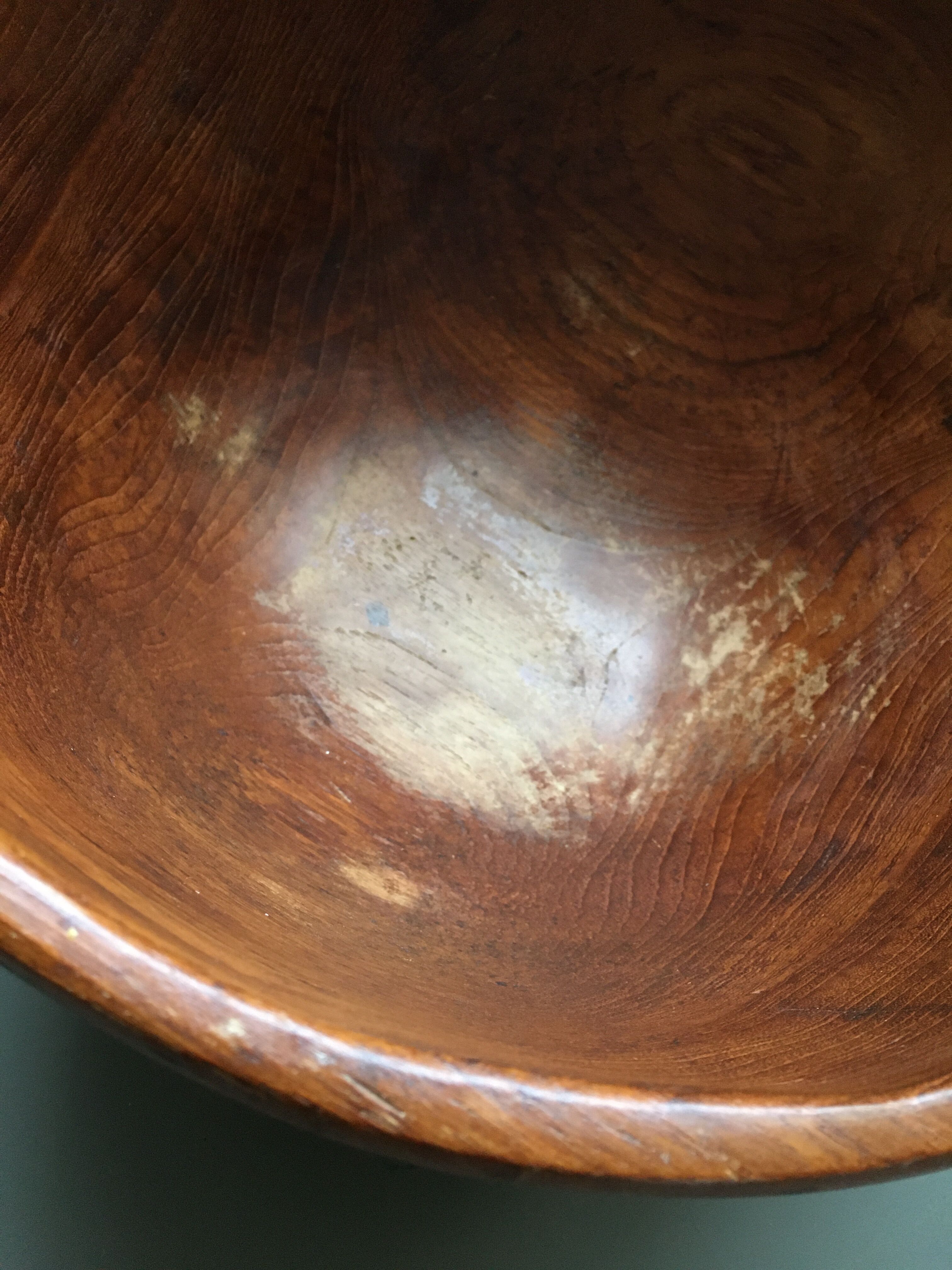 Vintage teak salad bowl