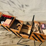 Vintage sewing basket 60