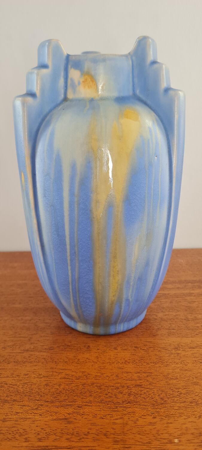 Vase art déco céramique de thulin