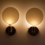 Pair of Scandinavian wall lights by Hovik, 1970s