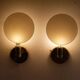 Paire d'appliques scandinave de Hovik 1970