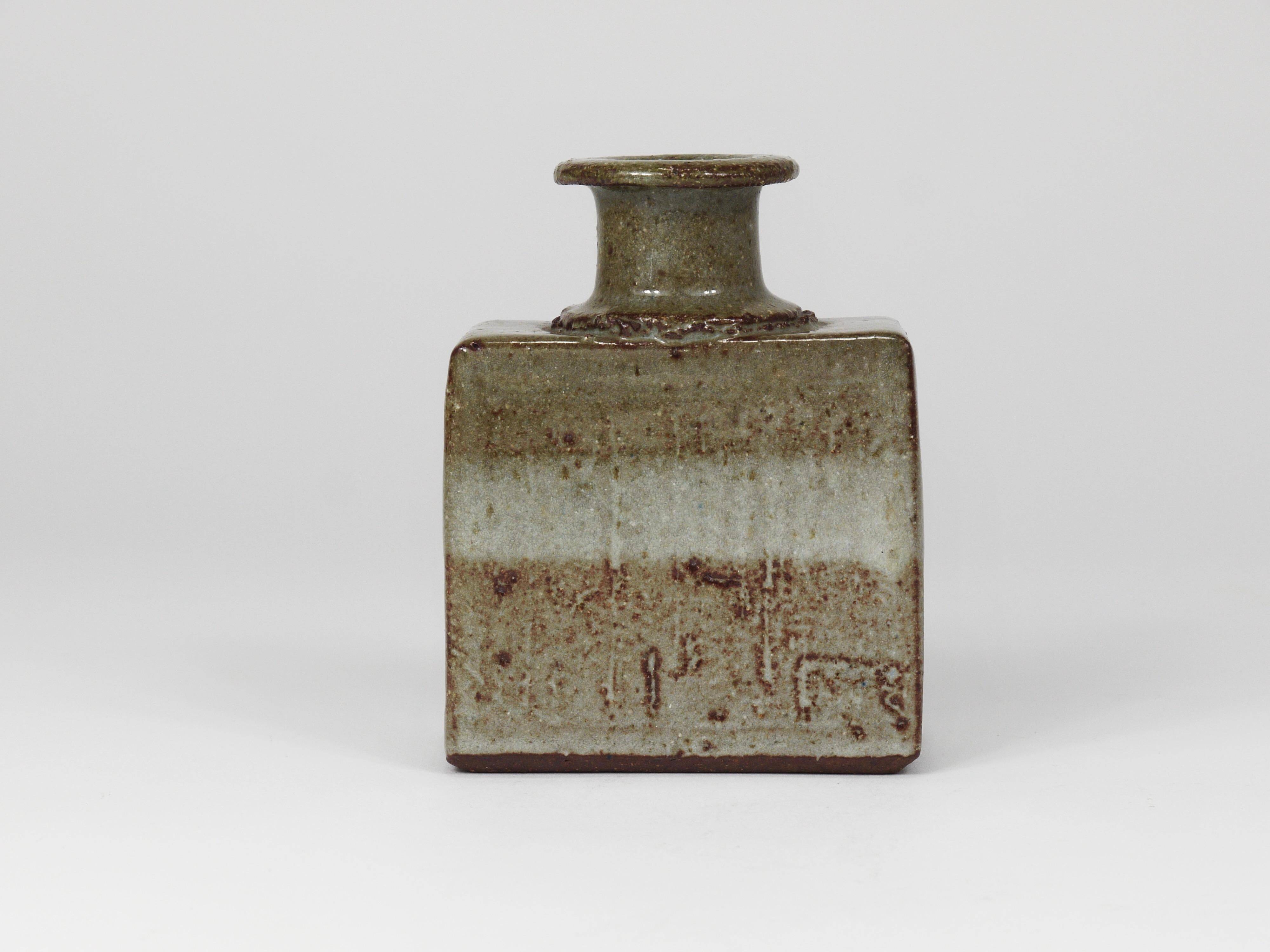 Vase d'art en céramique Franz Josef Altenburg, Autriche, années 1980