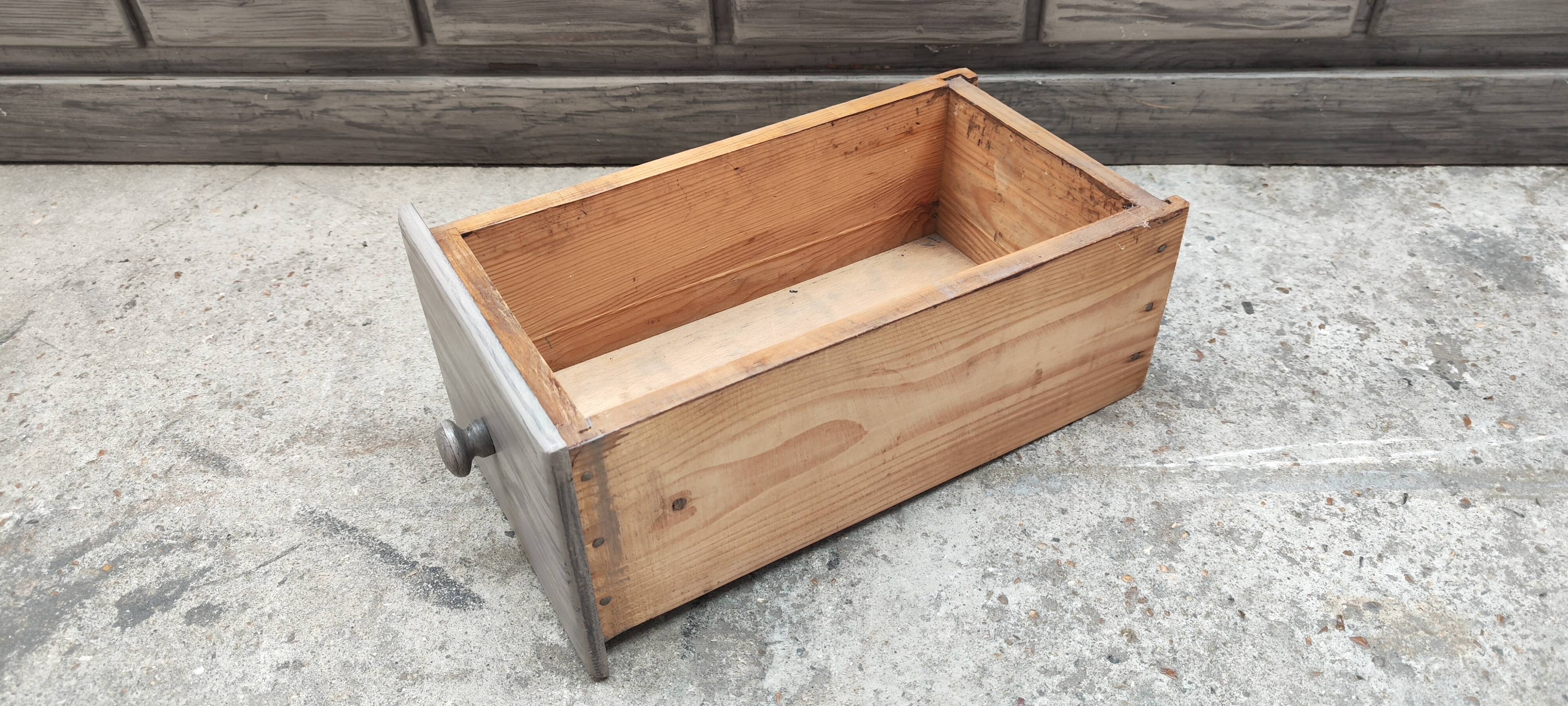 Old trade furniture with thirty drawers