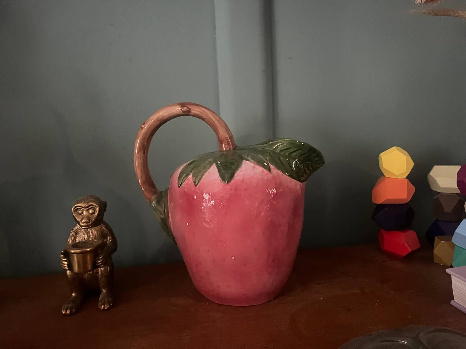 Vintage ceramic pitcher