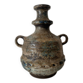 West German brutalist amphora vase