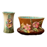 Vases barbotine