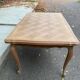 Louis XV extendable dining table, 20th century, renovated in solid oak, 245cm