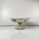 Compote dish model "Carnation", KG Lunéville, ironstone, 19th century