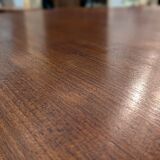 Round teak table from the 60s