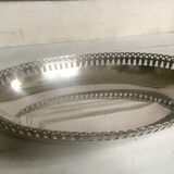 Silver metal basket