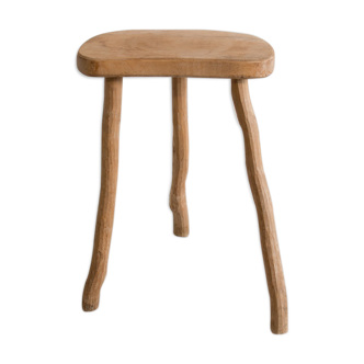 Tripod wooden stool