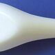 Set of six (6) soup spoons in white-blue porcelain from China