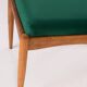 Ensemble de deux tabourets verts du 20ème siècle, années 1960