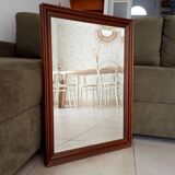 Vintage Italian mirror, beveled glass, 1960s
