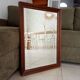 Vintage Italian mirror, beveled glass, 1960s
