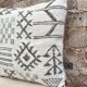 Handmade Berber wool cushion: Moroccan Kilim cushion (45x45cm)