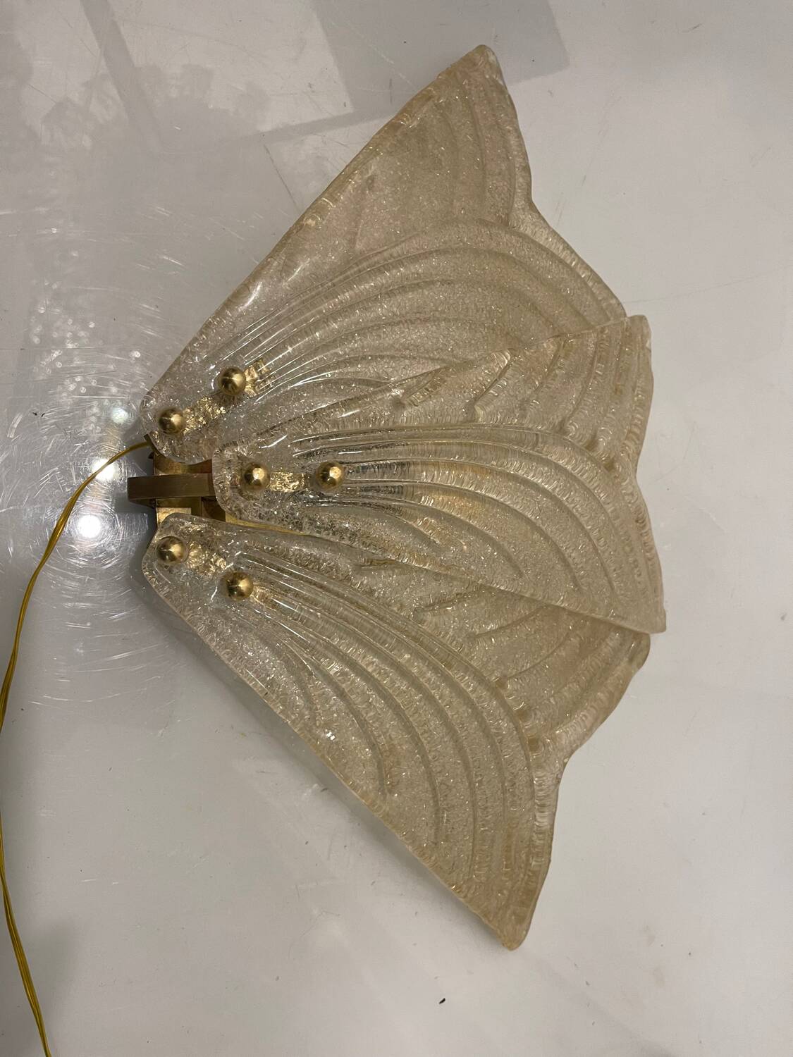 Appliques en Verre de Murano Lot de 2