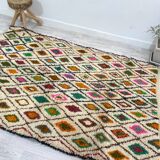 Handmade Moroccan Berber carpet 244 x 160 CM