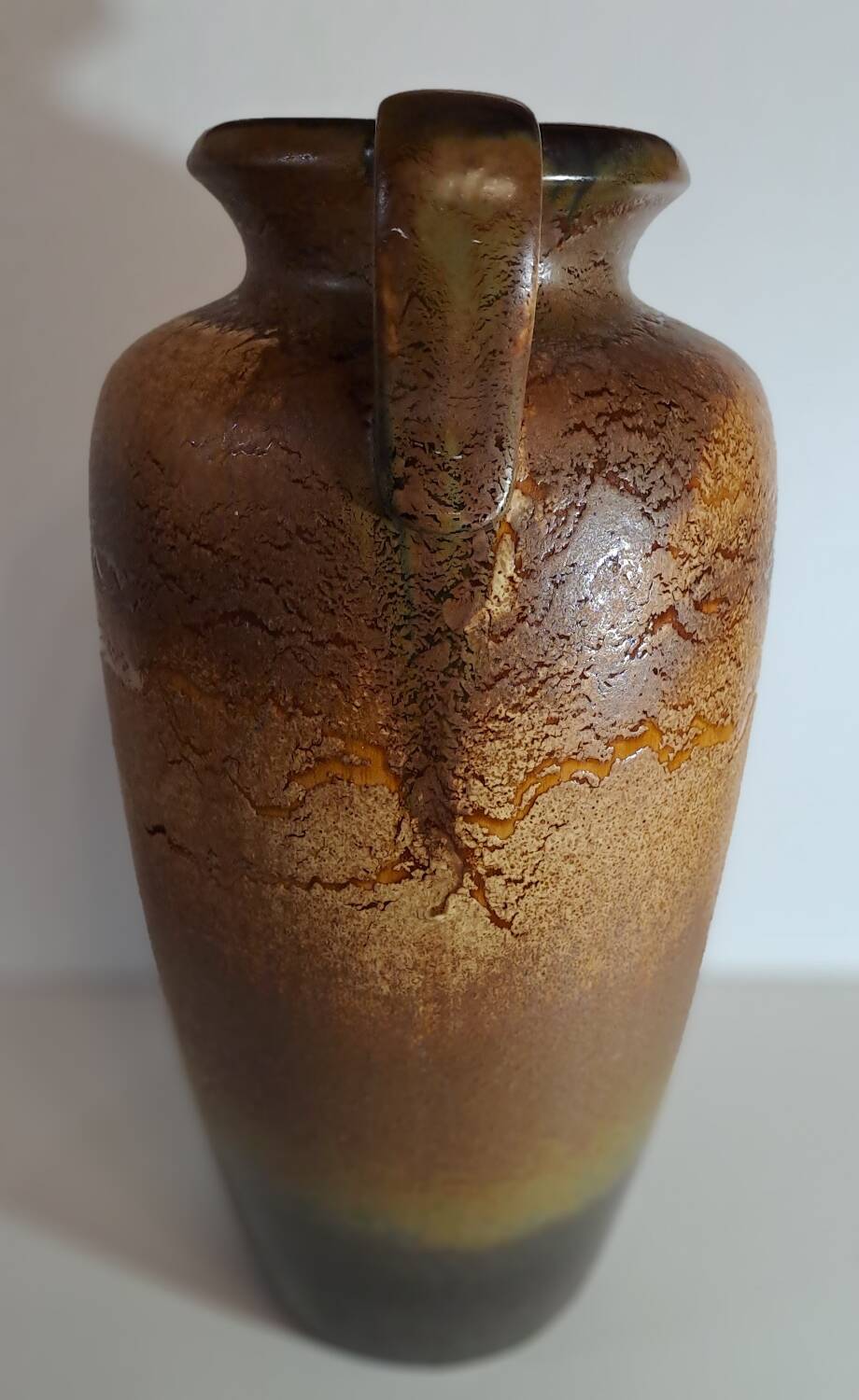 Large West Germany ceramic vase h 46 cm