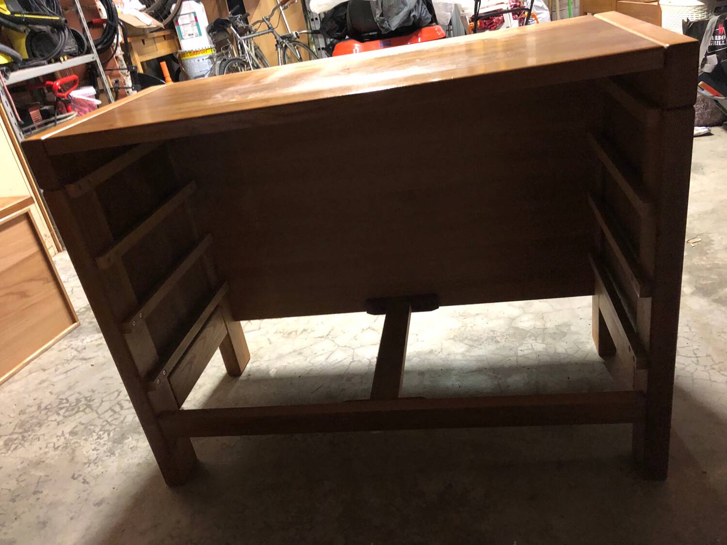 Vintage elm chest of drawers from Maison Regain