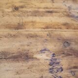 Small vintage desk made of solid wood.