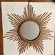 Sun diameter 64 cm rattan mirror
