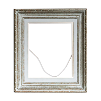 Old patinated frame