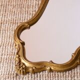 Golden mirror arabesque vintage baroque style