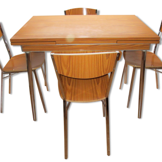 Table & Chair in vintage formica