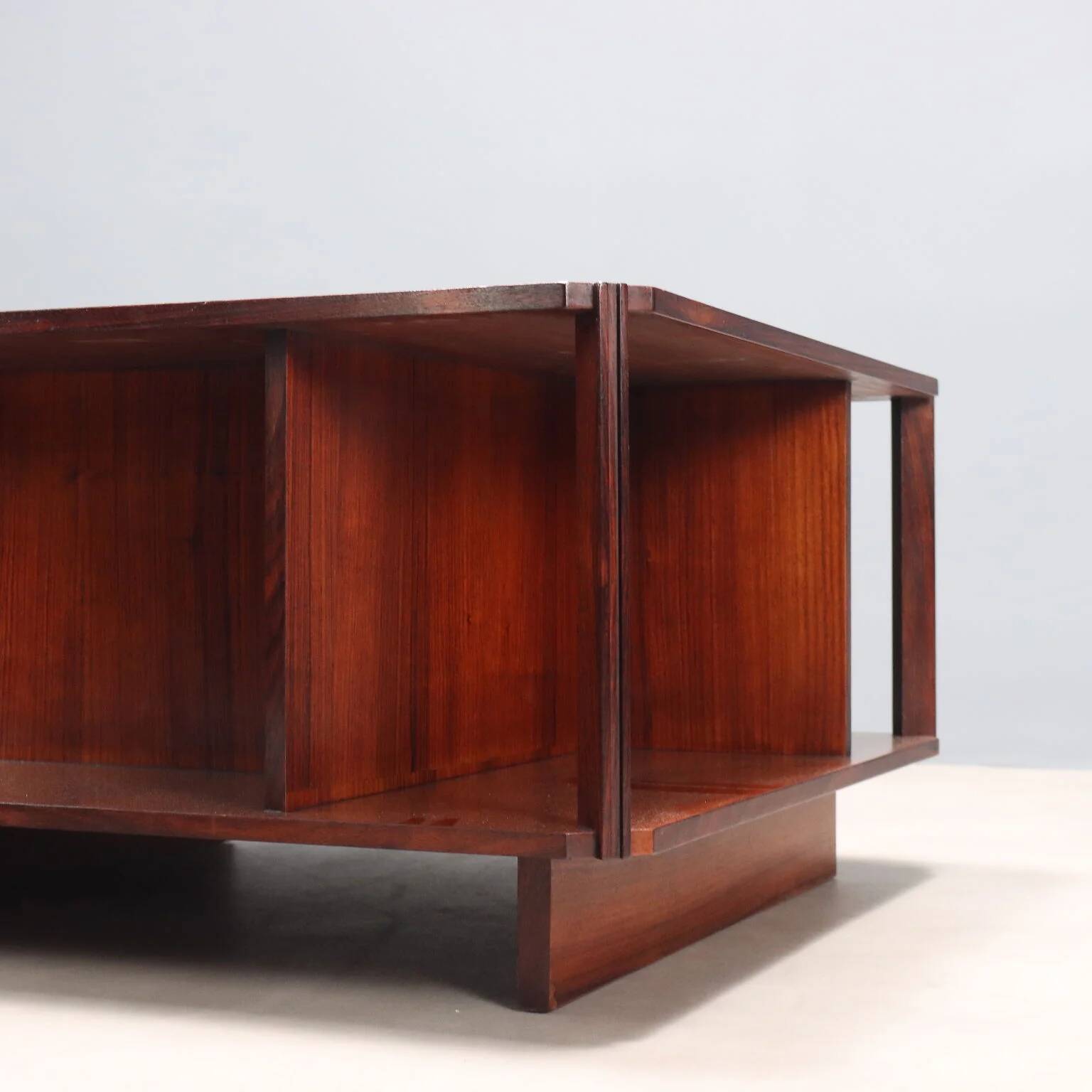 Square coffee table Arflex, vintage design by Marco Zanuso, 1960s.