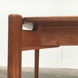 Mid-Century German coffee table series 400 in teak by Hartmut Lohmeyer for Wilkhahn, 1950s.