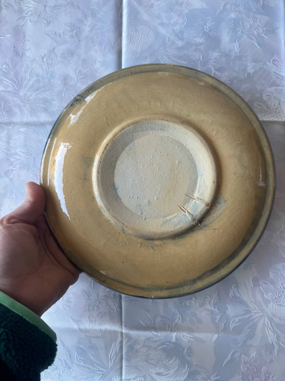 Assiette alsacienne ancienne