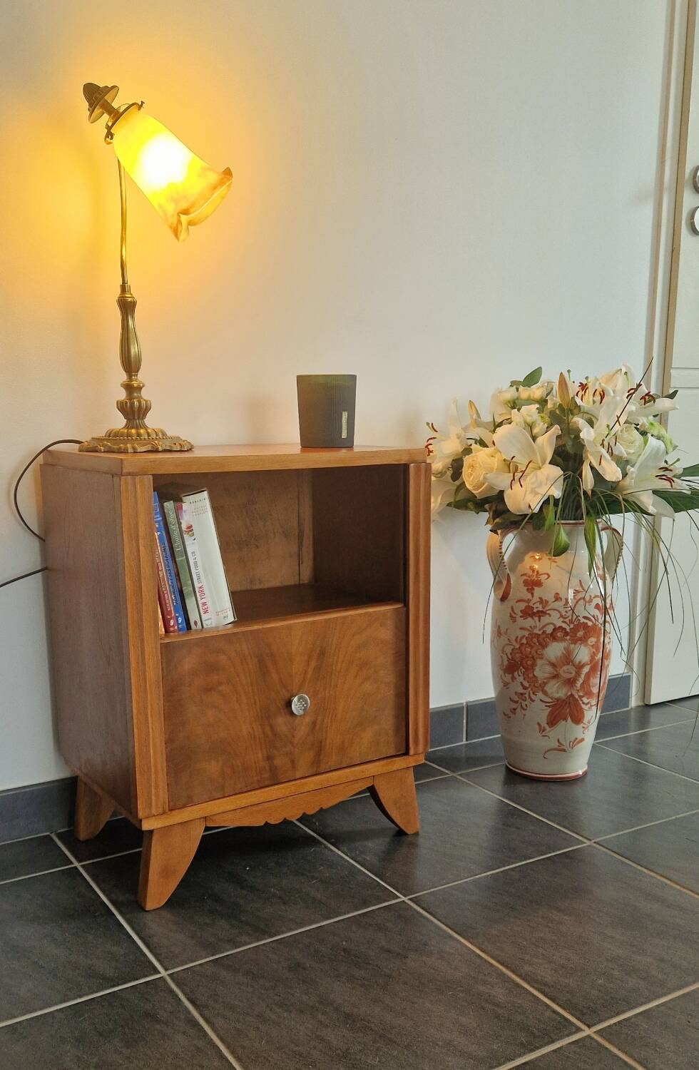 Art Deco low cabinet in rosewood