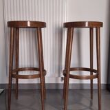 Suite of 2 baumann stools from 1950