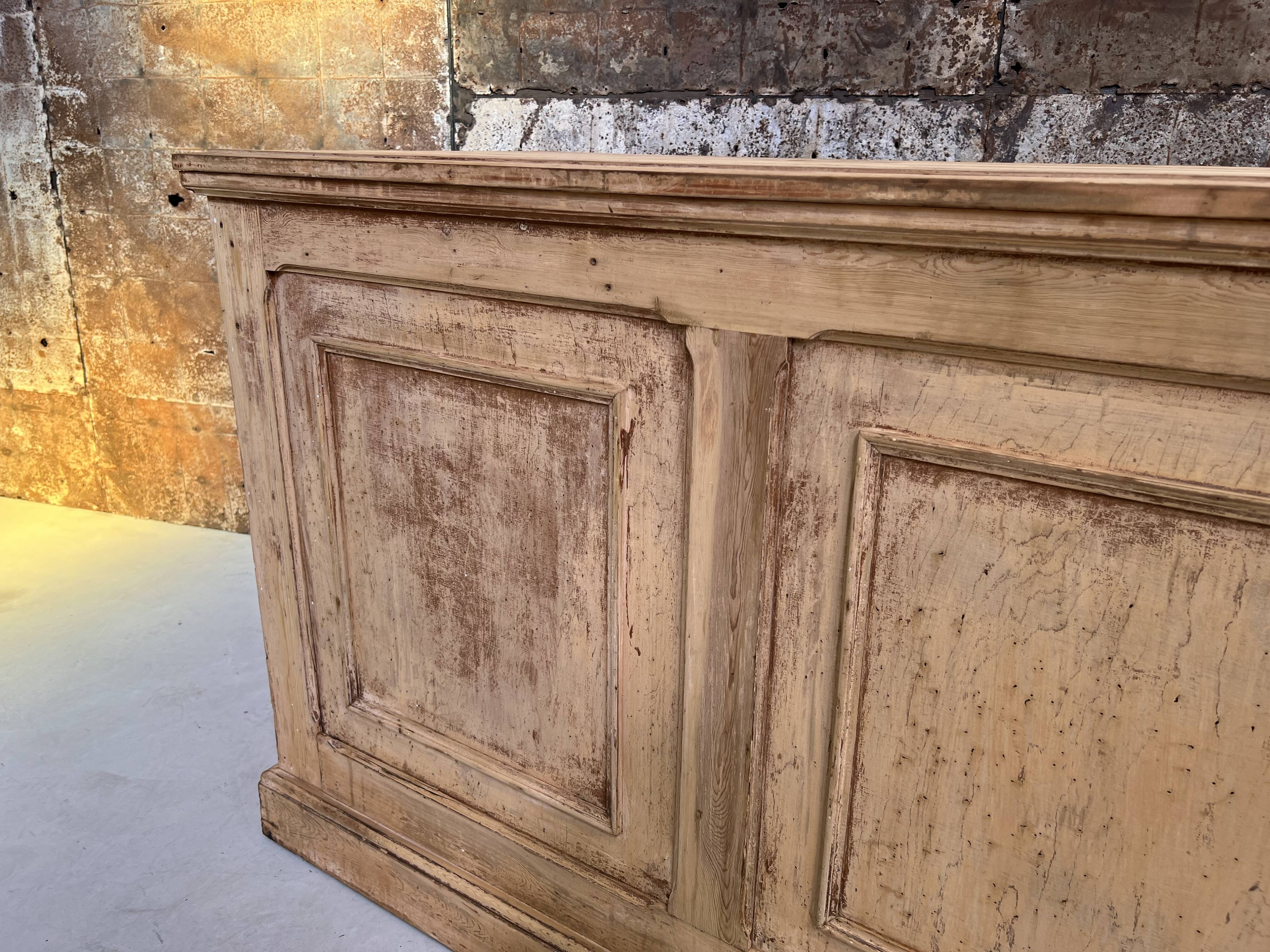 Patinated countertop