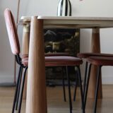 Marble/wood dining table