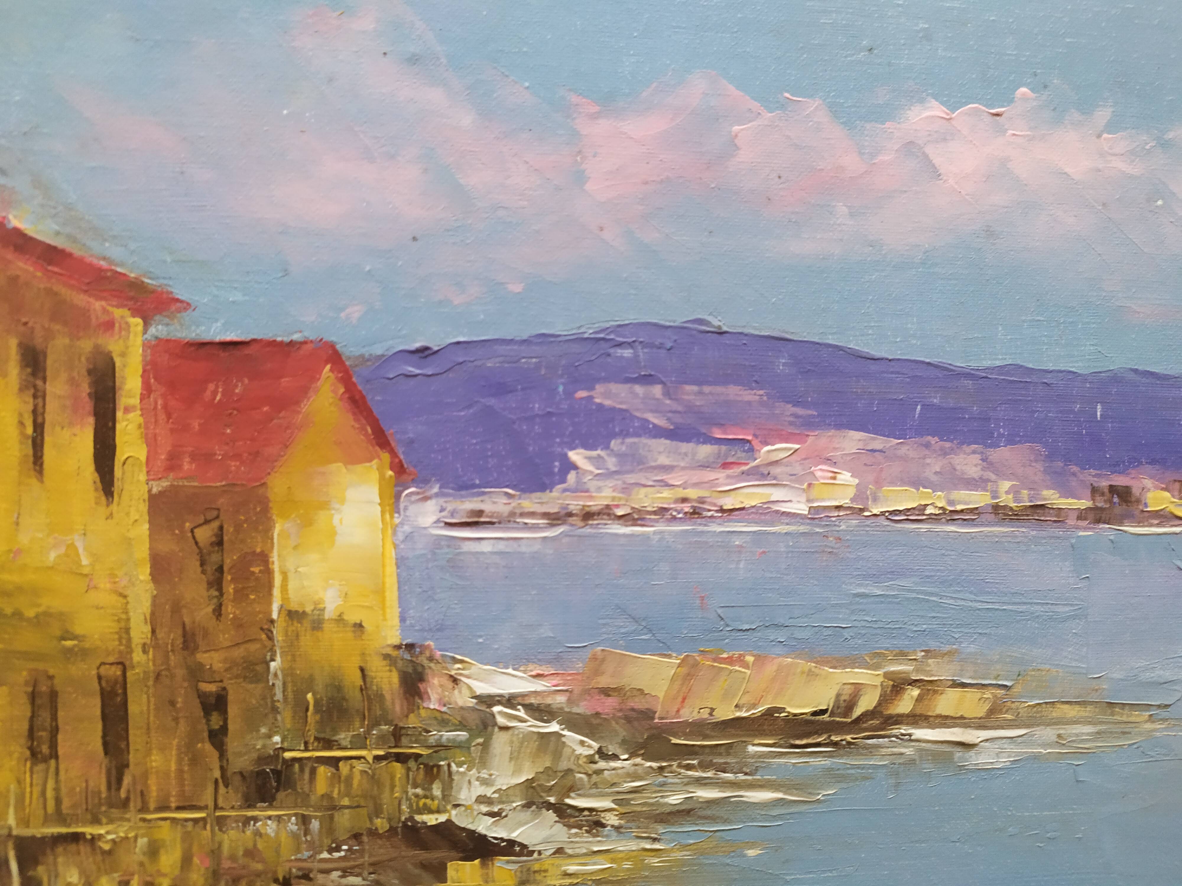 Huile sur toile