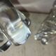 Baccarat crystal candlestick x2