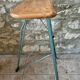 Folding workshop stool “Libellule” year 1950